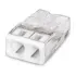 Złączka do puszek instalacyjnych 2 x 2,5 mm2 przeźroczysta/biała (2273-202)