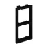 CONNECT Adapter CIMA na 2 moduły K45 (45x45mm) pionowo, szary grafit (S62/14)