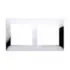 Osp.uzup.Premium Ramka 2-krotna uniwersalna IP20 / IP44, chrom (DR2/63)