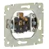 Osprzęt elektroinstalacyjny SISTENA-LIFE GNIAZDO WTYCZKOWE POJEDYNCZE 2P+Z IP2 16A-250V~ (775927)