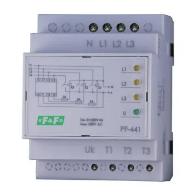 pf-441  Automatyczne przełączniki faz PF-441 firmy F&F

