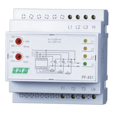 PF-451 Automatyczny Przełącznik Faz firmy F&F.