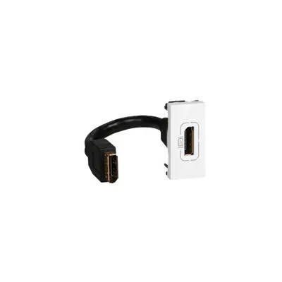 LEGRAND-078791 MOSAIC GNIAZDO DISPLAY PORT PODŁĄCZENIE PRZEZ ZACISKI (078791)