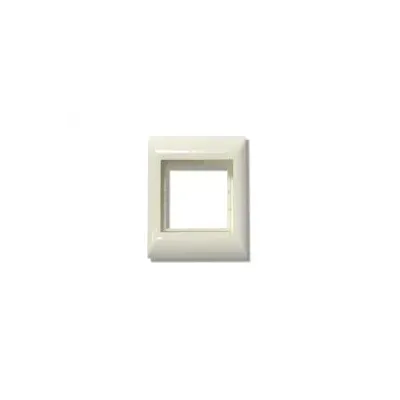 Mosaic biała ramka 1-krotna 2 mod.030381