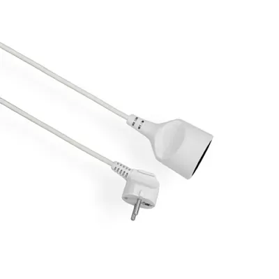 ELGOTECH PRZEDŁUŻACZE DOMOWE PRZENOŚNE ECONOMIC Jednokrotny z uziemieniem długość przewodu 5m (EPS-105)