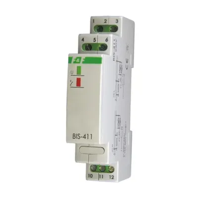 Przekaźnik bistabilny 24V, montaż na szynie DIN (BIS-411-24V)