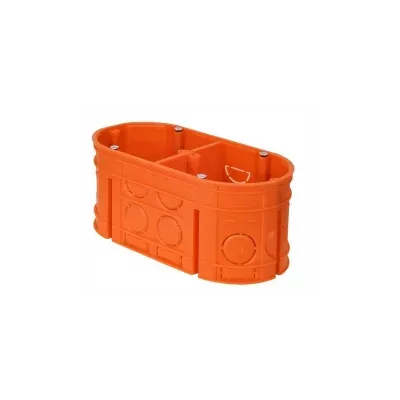 SIMET Puszka podtynkowa dwupolowa 2xfi 60, Multiwall M2x60F (33160008)