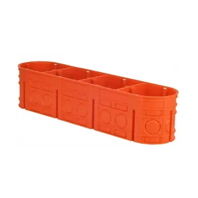 SIMET Puszka podtynkowa czteropolowa 4x60mm, Multiwall, M4x60F 33170008