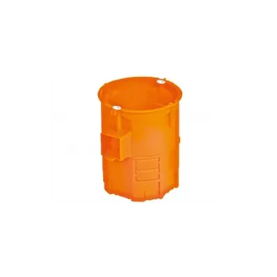 SIMET Puszka podtynkowa fi 60 szeregowa / ekstra - głęboka - 80 mm, z wkrętami S60GFw (33009008)