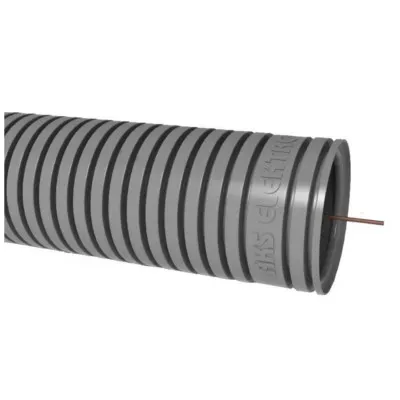  Rura karbowana RKGL 20 szara 320N z pilotem 25 m 444037