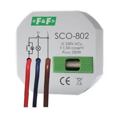 SCO-802 Ściemniacz Oświetlenia z Pamięcią firmy F&F.