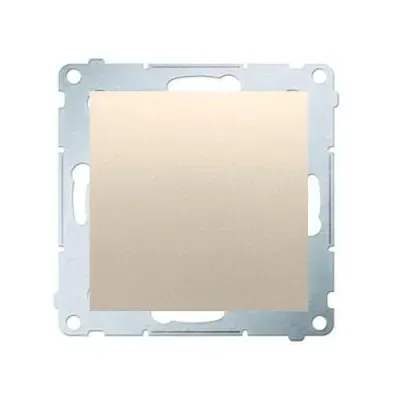 KONTAKT-SIMON S.A. SIMON 54 Premium Łącznik jednobiegunowy (moduł) 10AX, 250V~, szybkozłącza, złoty (met.) (DW1.01/44)