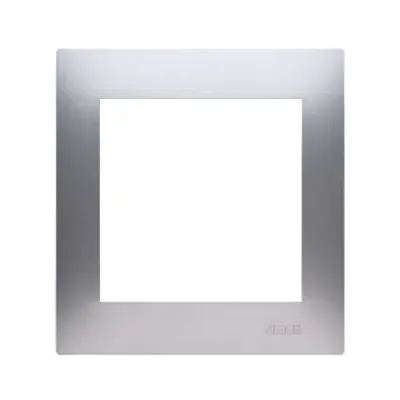 SIMON 54 Premium Ramka 1-krotna uniwersalna IP20 / IP44, srebrny matowy (DR1/43)