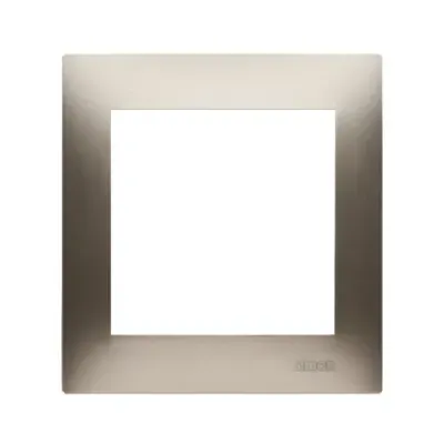 Osp.uzup.Premium Ramka 1-krotna uniwersalna IP20 / IP44, złoty (met.) (DR1/44)