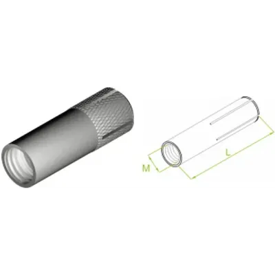 Tuleja rozporowa stalowa TRSM6 (650107)