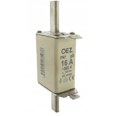 Wkładka topikowa NH - zwłoczna NH1/WT-1C gG 20A/500V 004113227