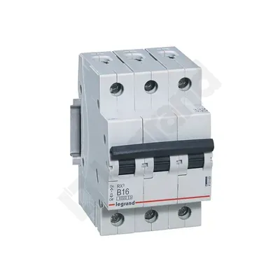 Wyłącznik nadprądowy 3P B 16A 6kA AC RX3 419169
Producent: LEGRAND
Index producenta: 419169
